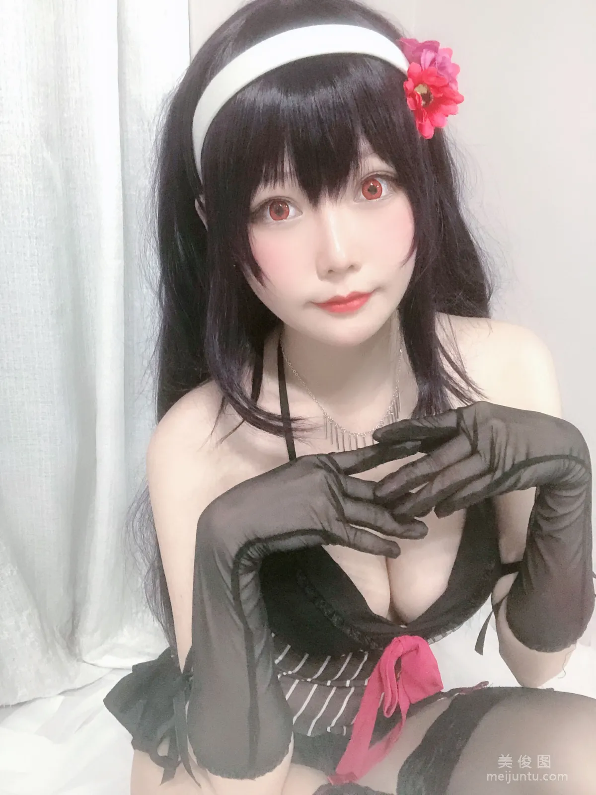 [Cosplay] 香草喵露露 - 詩羽學姐睡衣 20