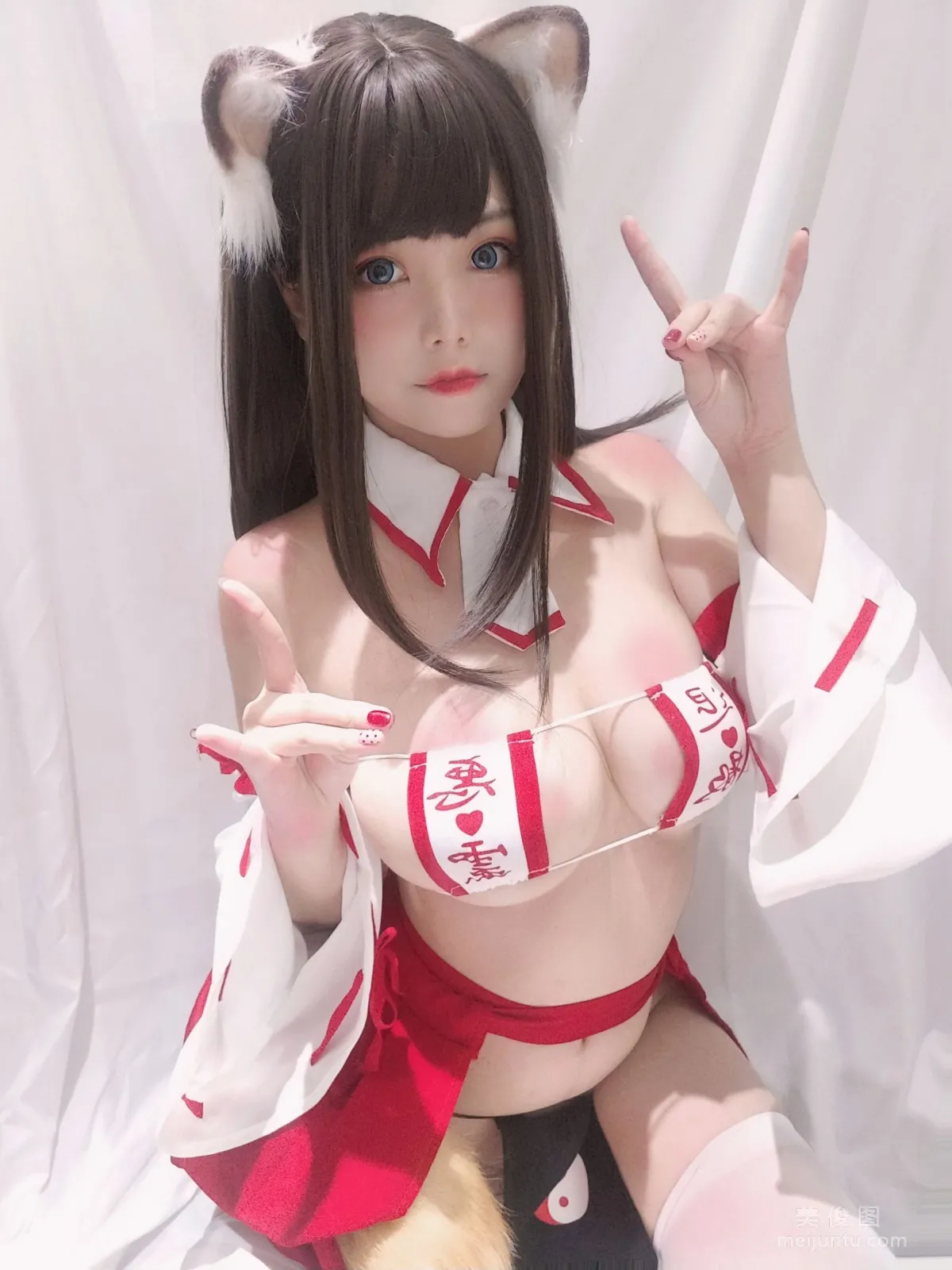 [Cosplay] 蜜汁猫裘 - 巫女小狐狸 写真集11