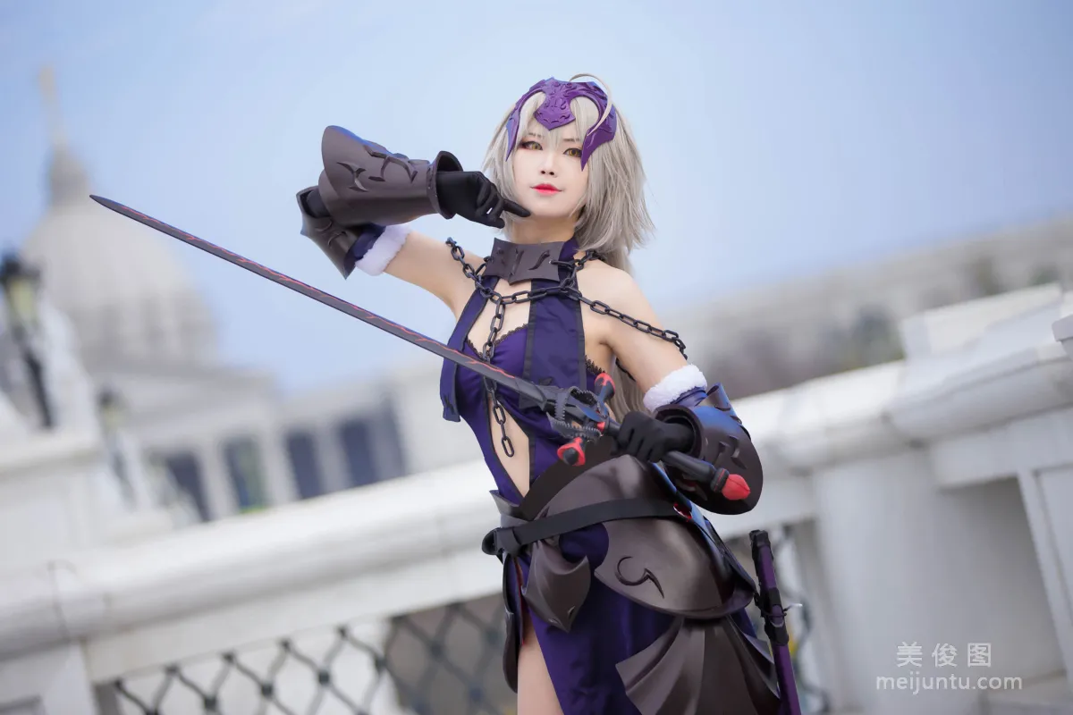 [Cosplay寫真] Coser萱-KaYa - 黑貞 黑呆毛 1