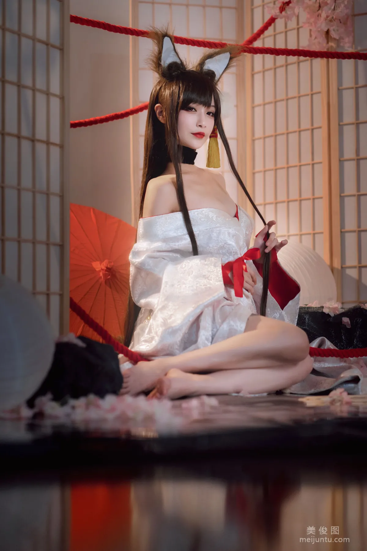 [Cosplay寫真] 鐵闆燒鬼舞w - 赤城 12