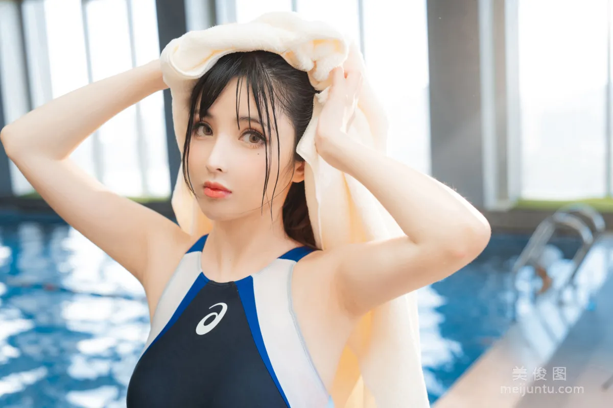 [Cosplay] rioko涼涼子 - 遊泳部學姐的特訓時間 29