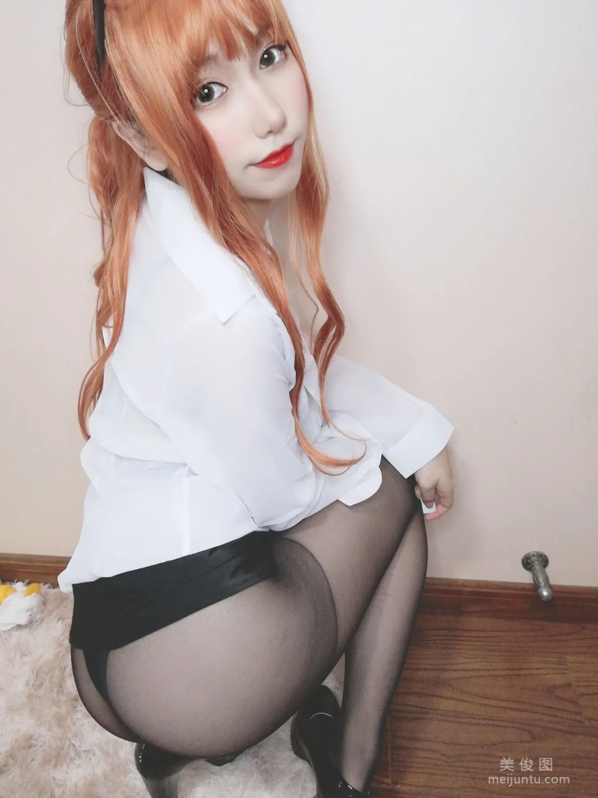 [Cosplay] 芋圓侑子SJ_ - 黑絲女教師 寫真集 19