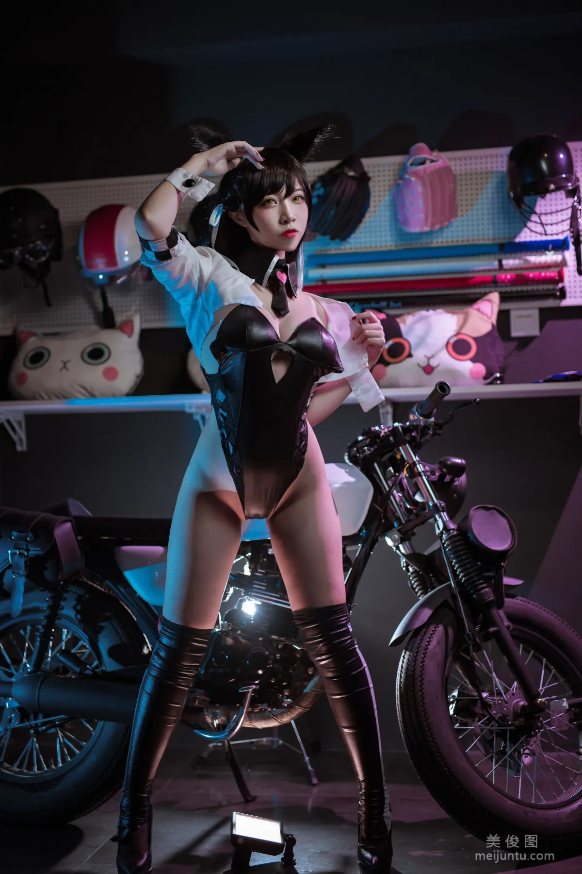 [Cosplay] 二佐Nisa - 犬之眷之碧藍愛宕 同人賽車 14