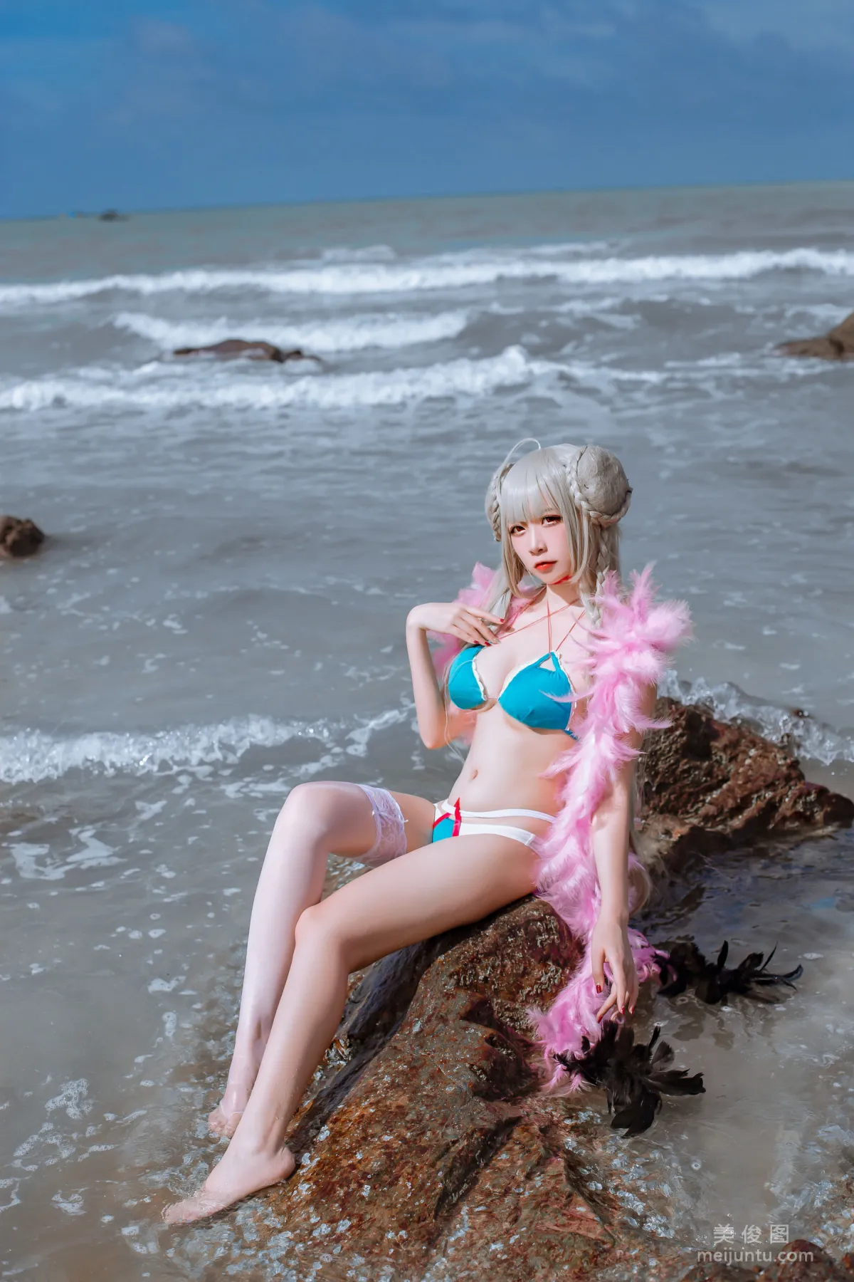 [Cosplay] 二佐Nisa - 碧蓝可畏泳装 写真集13