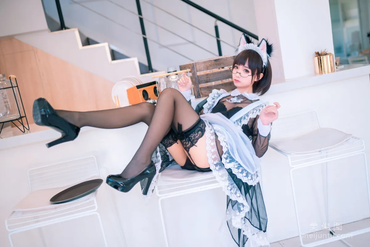 [Cosplay] 動漫博主蠢沫沫 - 透明女仆 9
