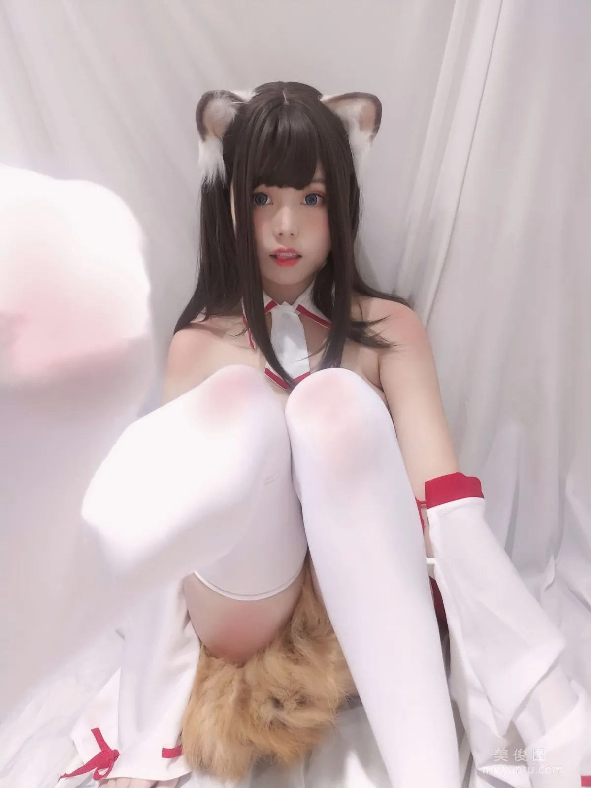 [Cosplay] 蜜汁猫裘 - 巫女小狐狸 写真集21