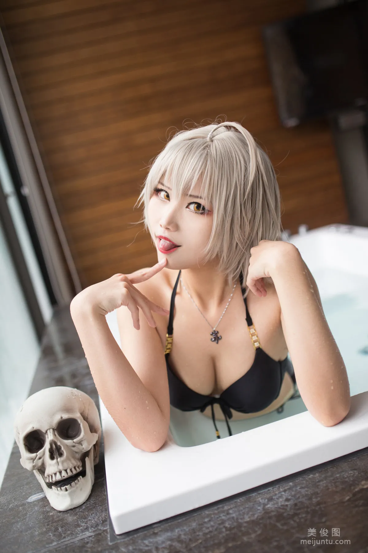 [Cosplay] 萱-KaYa - 黑貞 黑呆毛下着 61