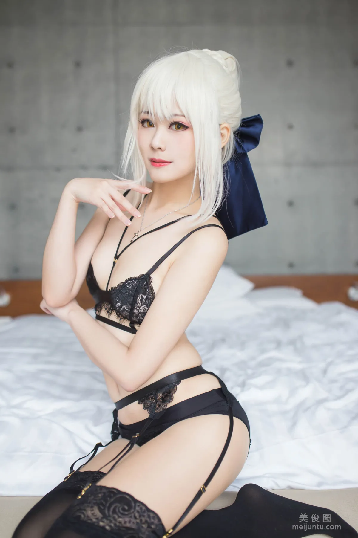 [Cosplay] 萱-KaYa - 黑貞 黑呆毛下着 3