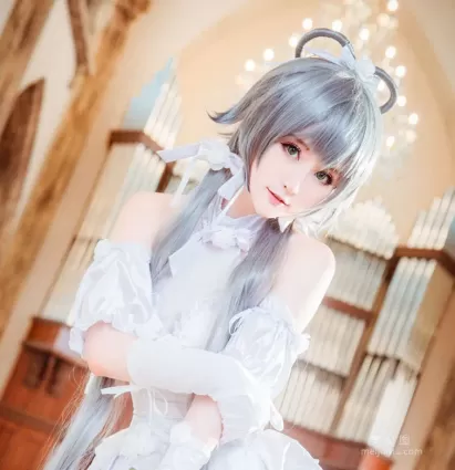 [Cosplay] 萌寵博主yui金魚 - 洛天依花嫁