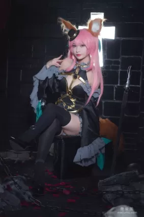 [Cosplay寫真] 鐵闆燒鬼舞w - 玉藻前 魔術