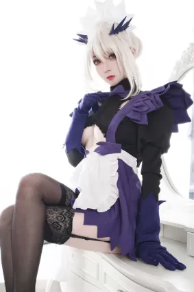 [Cosplay] 微博妹子無筝Ryou - 貞德女仆 寫真集