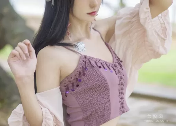 [Cosplay寫真] 南桃Momoko - 紫日常