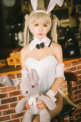 [Cosplay] 動漫博主水淼aqua - 穹妹兔女郎