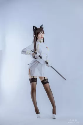 [Cosplay] 二佐Nisa - 犬之眷之碧藍愛宕 軍裝