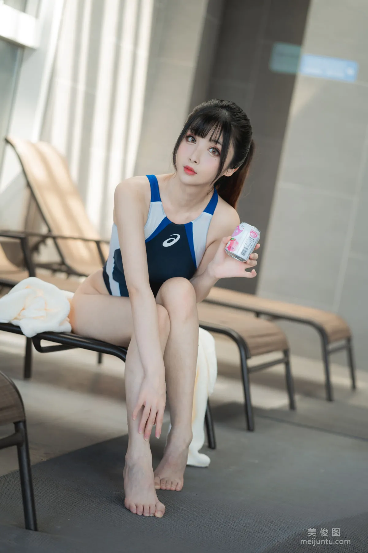 [Cosplay] rioko涼涼子 - 遊泳部學姐的特訓時間 24