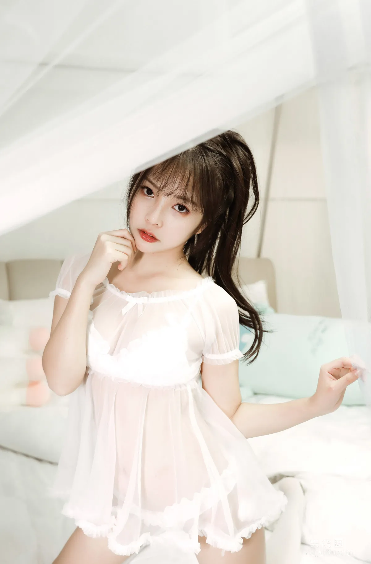 [Cosplay] 蘇嫣嫣阿姨 - 白色貓耳頭飾 9
