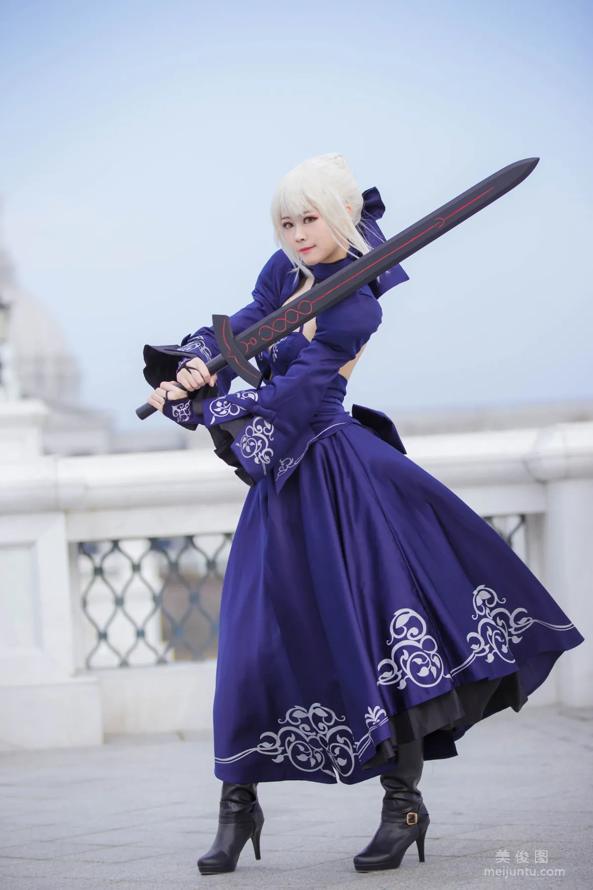 [Cosplay寫真] Coser萱-KaYa - 黑貞 黑呆毛 4