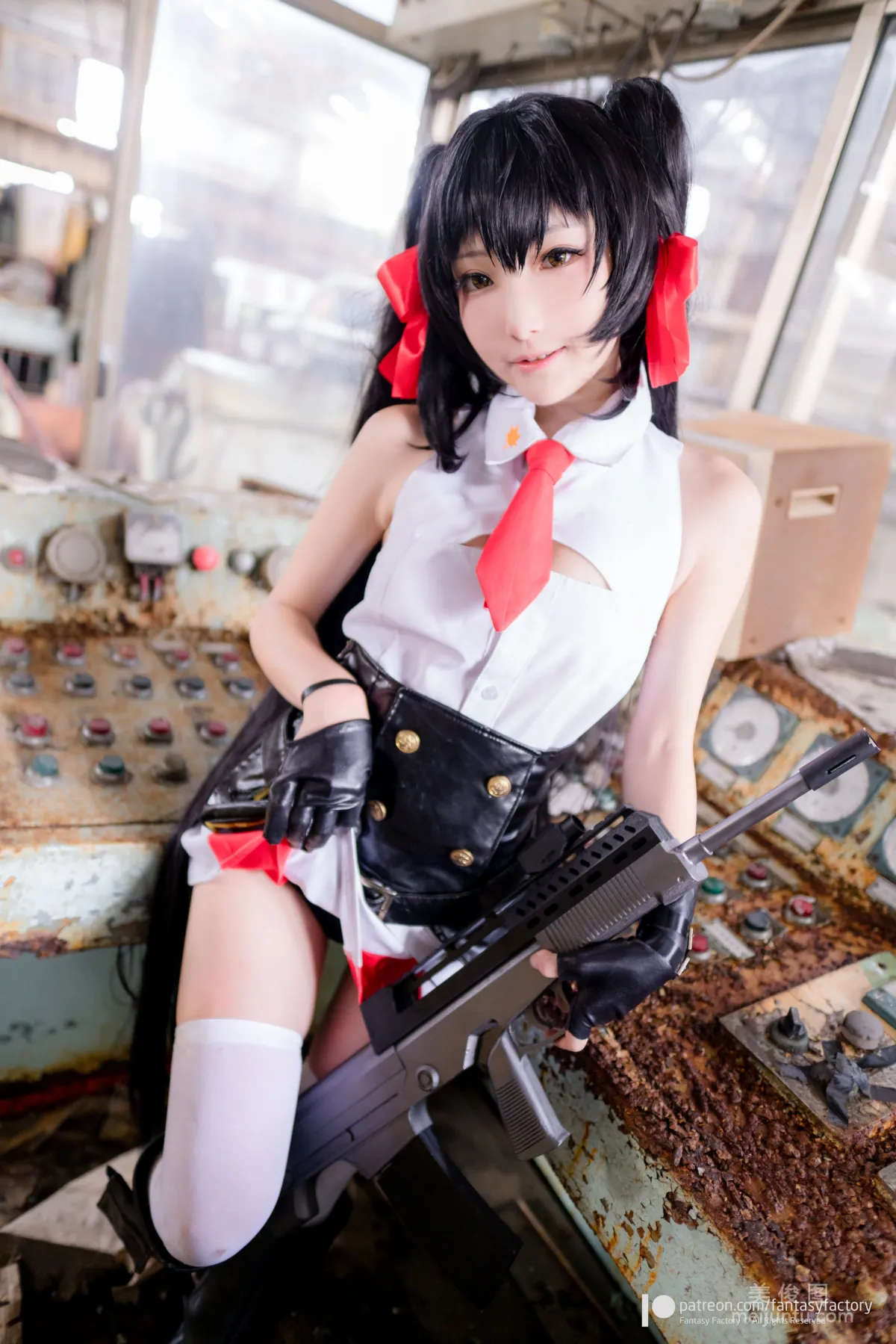[Cosplay写真] 小丁 《Fantasy Factory》 - 水底 黑丝 邻家少女43