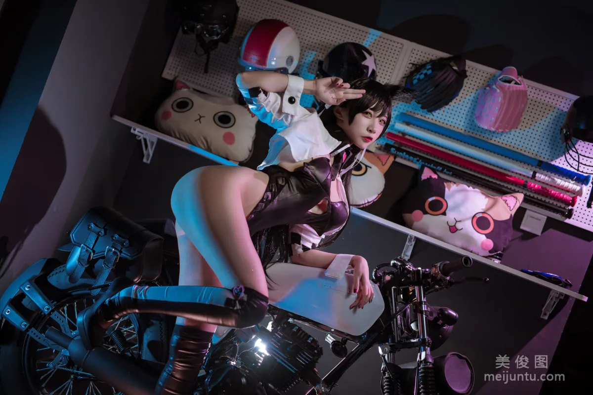 [Cosplay] 二佐Nisa - 犬之眷之碧藍愛宕 同人賽車 17