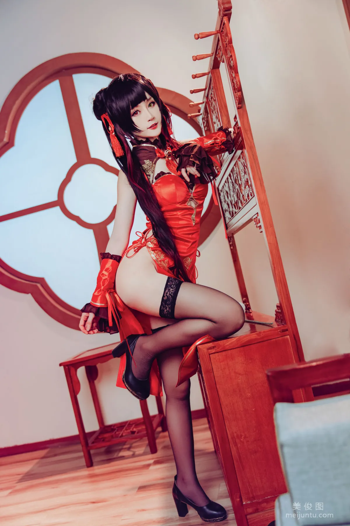 [Cosplay] yui金魚 - 時崎狂三 旗袍 5