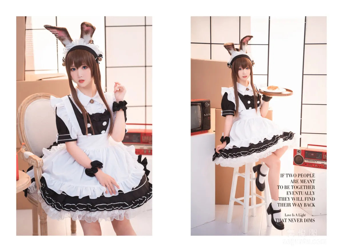 [Cosplay] 可愛人氣Coser面餅仙兒 - 阿米驢女仆 2