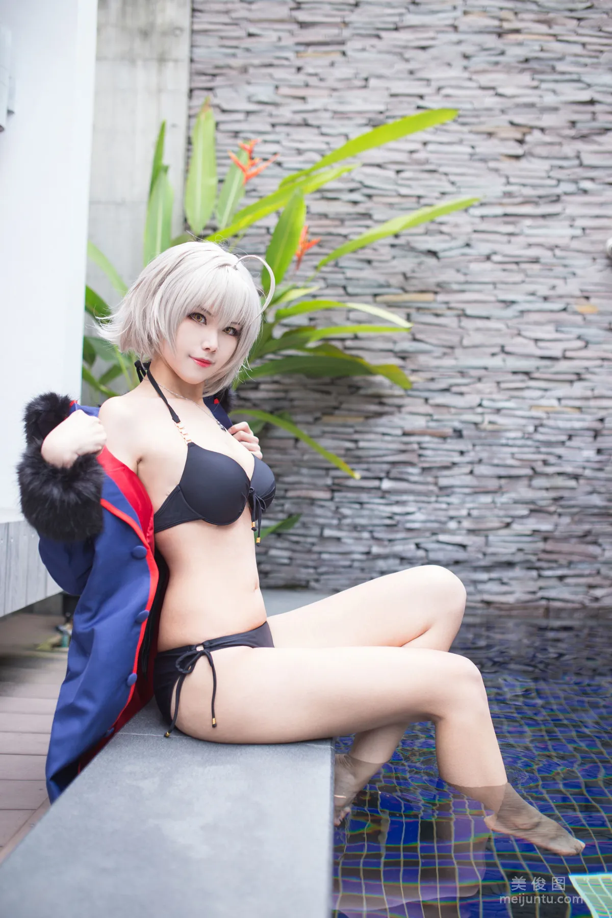 [Cosplay] 萱-KaYa - 黑貞 黑呆毛下着 70