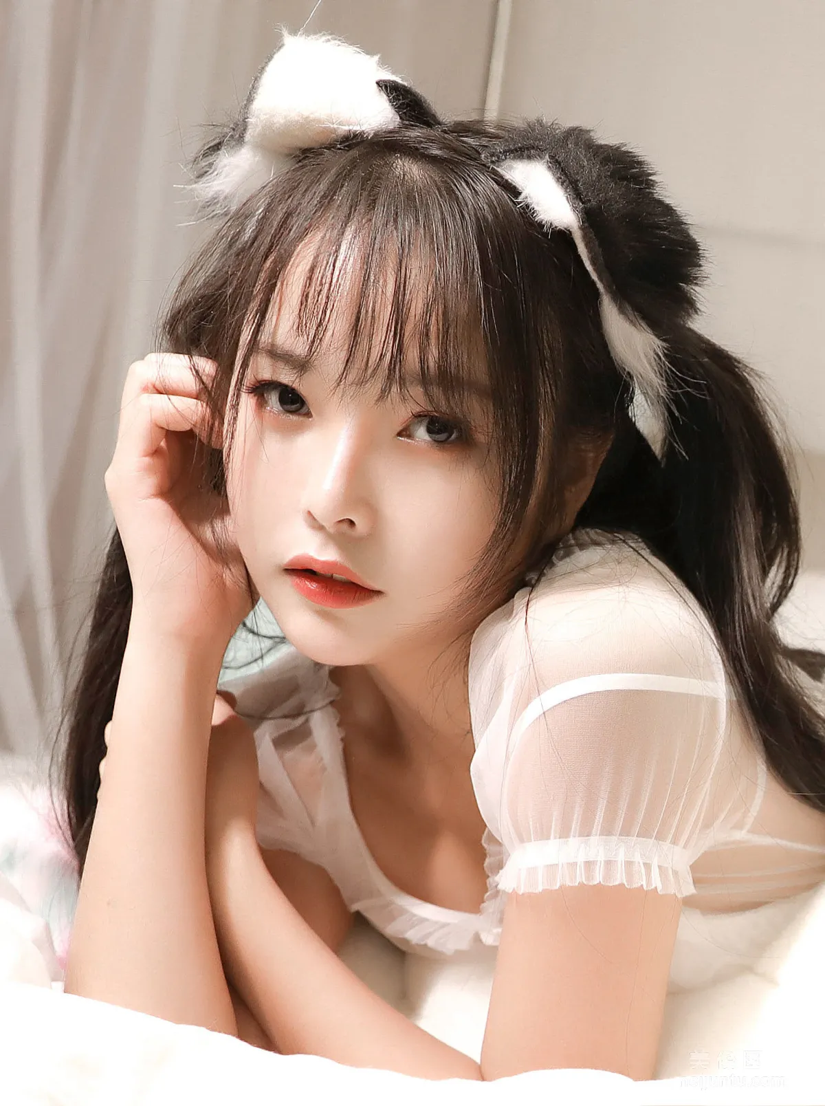 [Cosplay] 蘇嫣嫣阿姨 - 白色貓耳頭飾 2