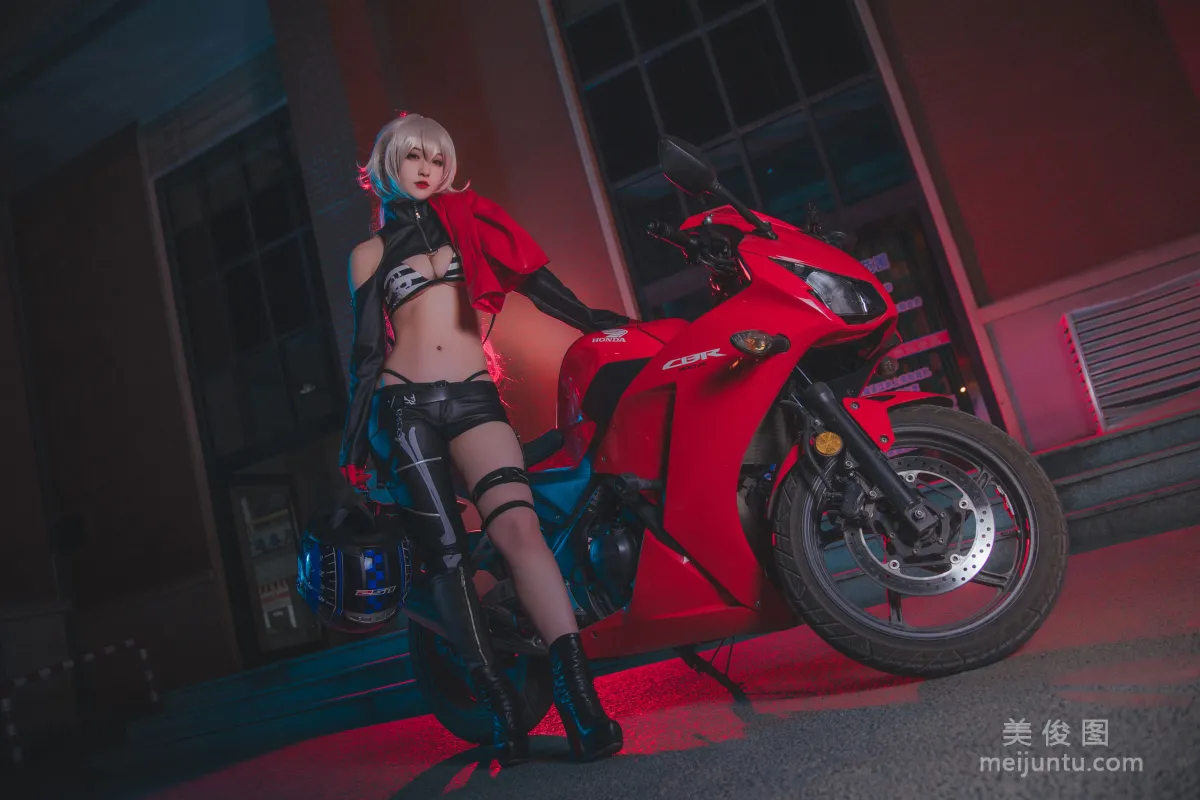 [Cosplay] 铁板烧鬼舞w - 中山码头黑贞黑呆双人5