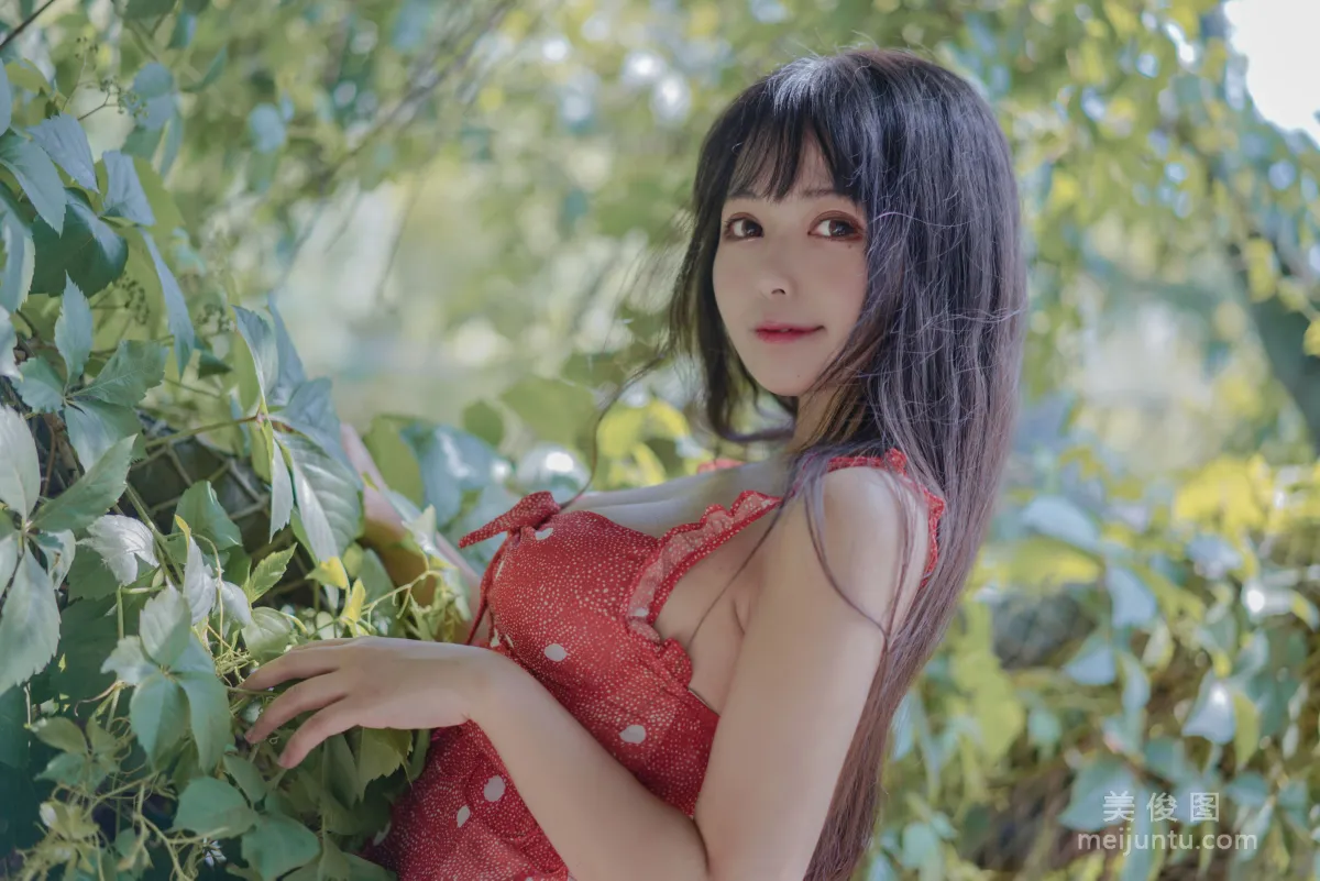 [Cosplay] 大眼萌妹黑貓貓OvO - 草莓 12