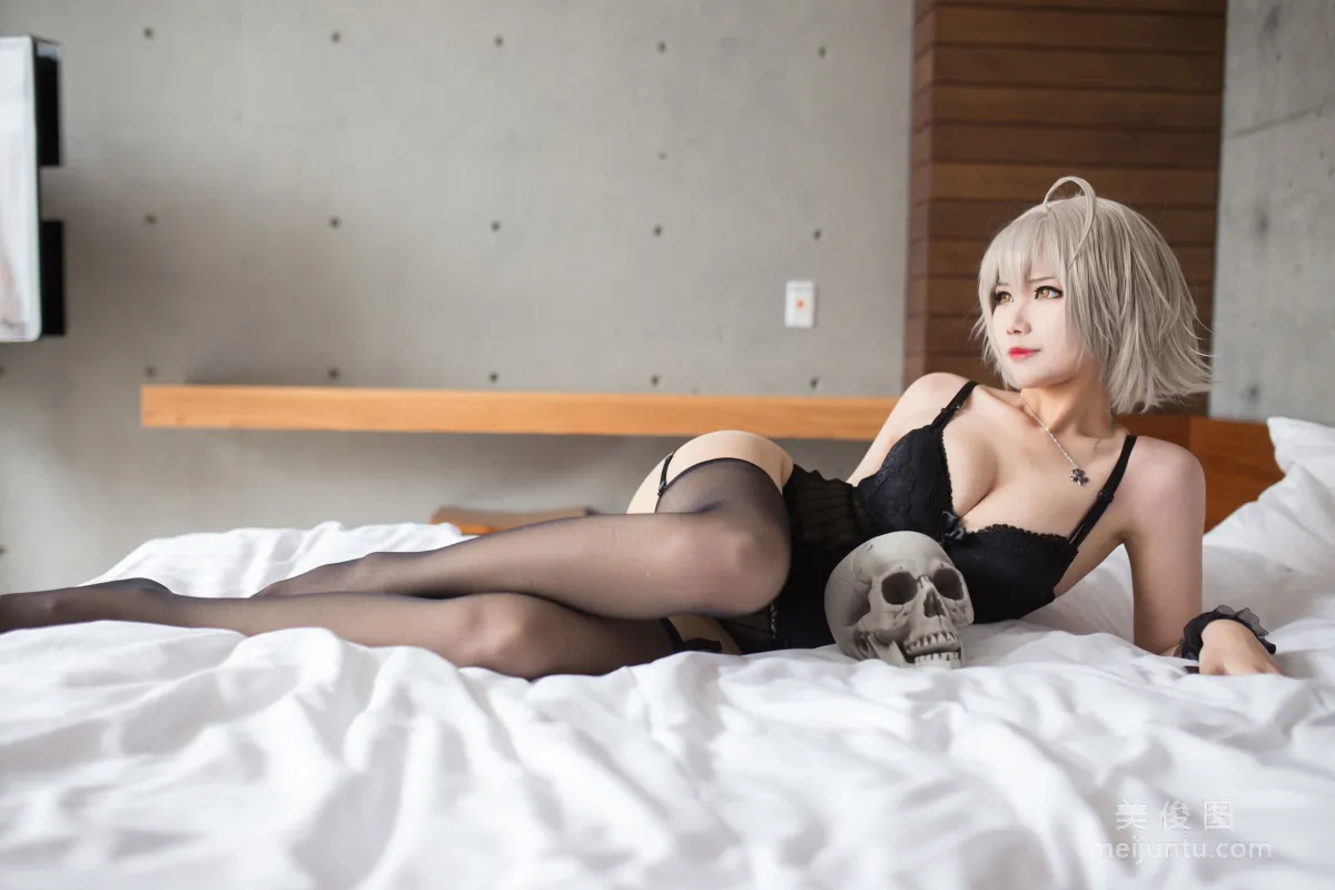 [Cosplay] 萱-KaYa - 黑貞 黑呆毛下着 10