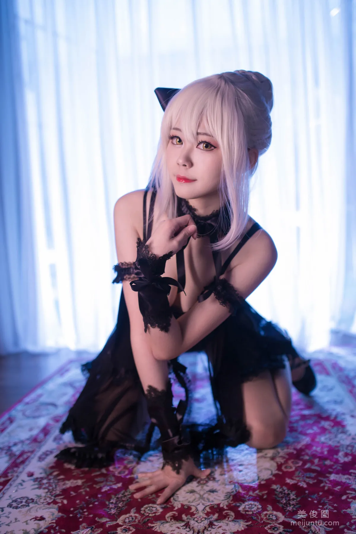 [Cosplay] Coser萱-KaYa - 亞缇 黑呆睡衣 10