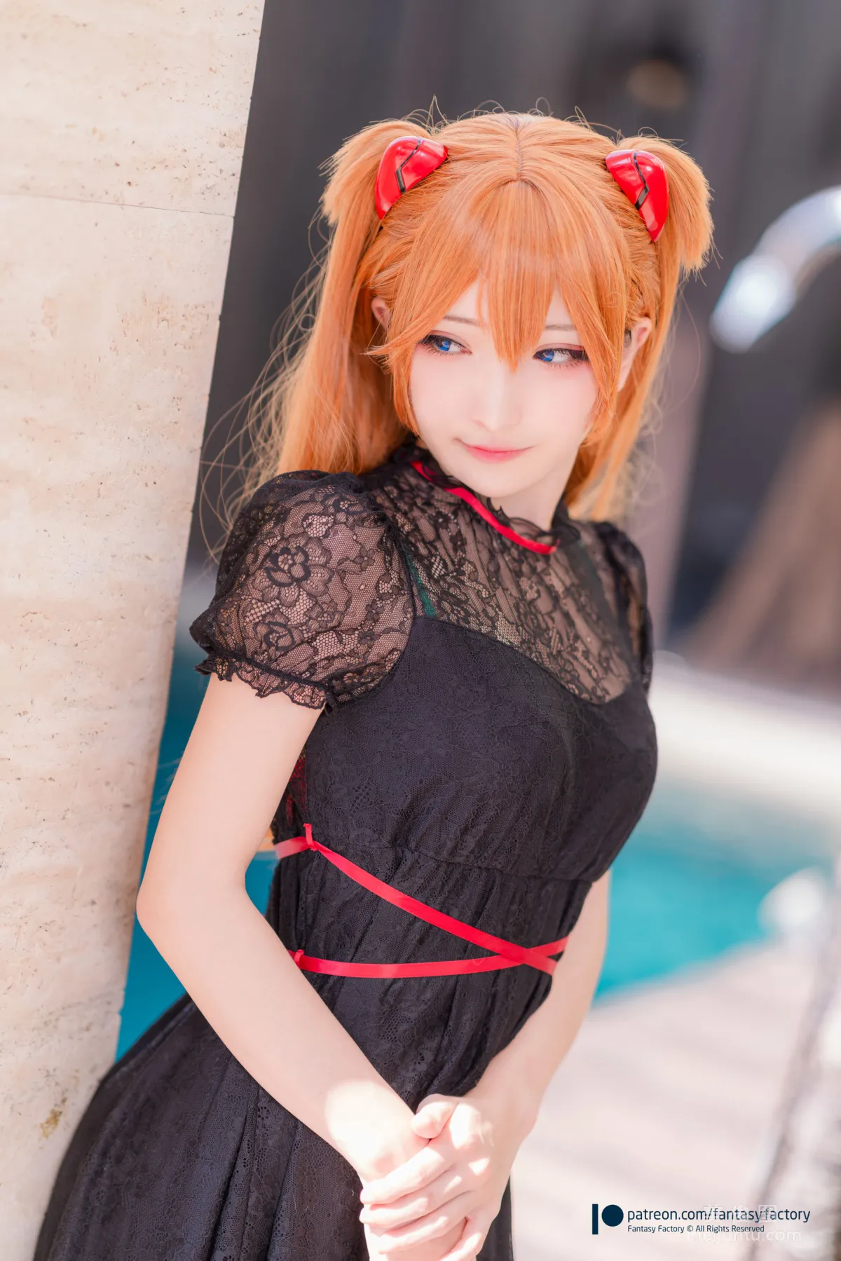 [Cosplay] 小丁 《Fantasy Factory》 - 蕾丝 女仆 风衣24