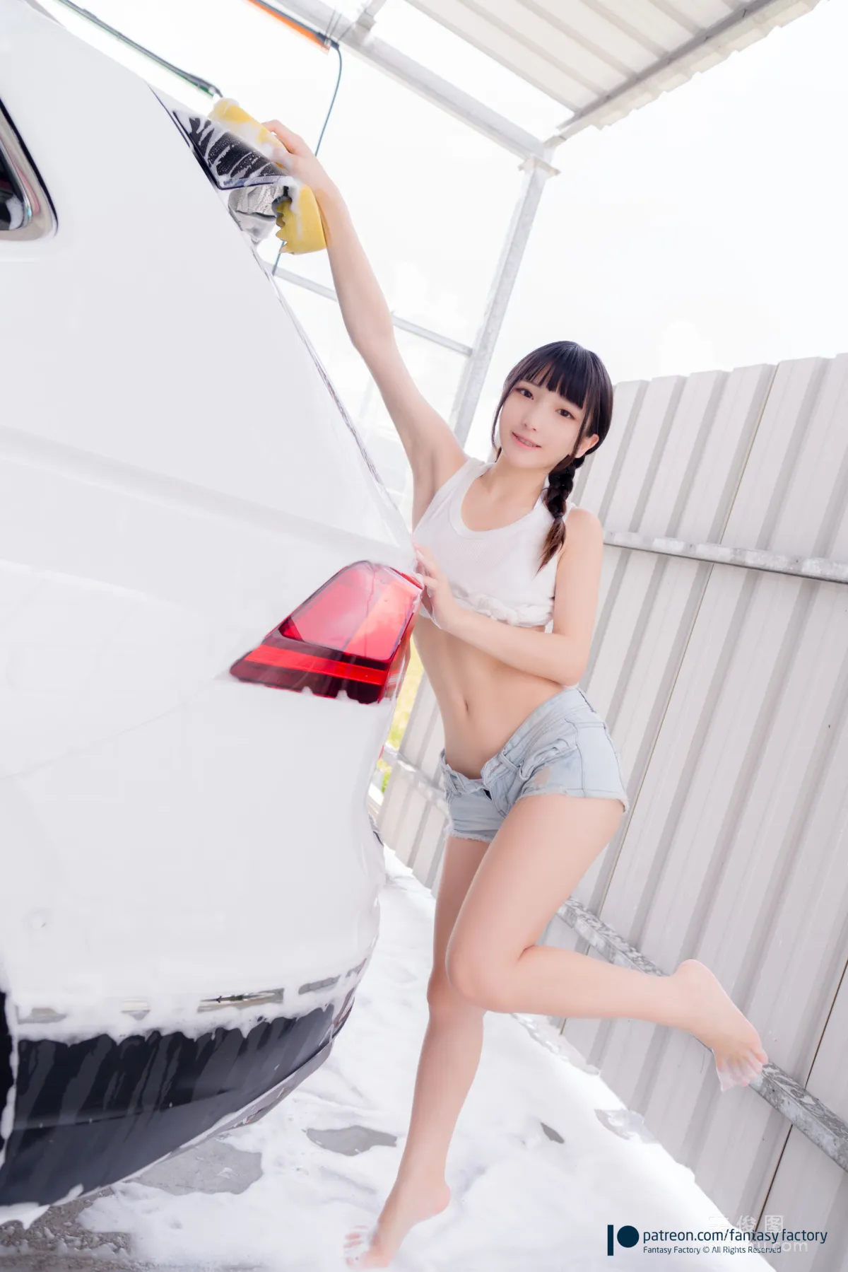 [Cosplay写真] 小丁 《Fantasy Factory》 - JK 情趣 旗袍33