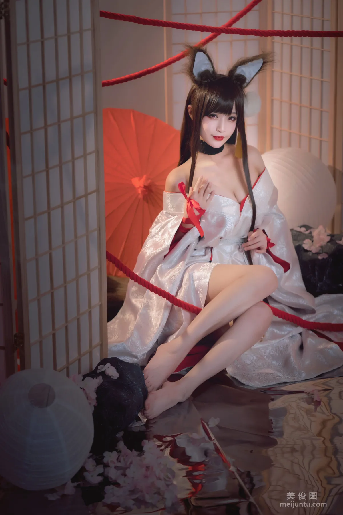 [Cosplay寫真] 鐵闆燒鬼舞w - 赤城 4
