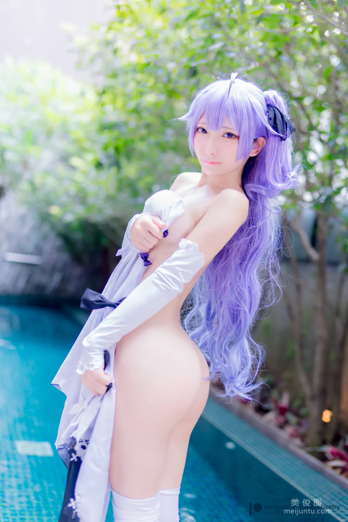 [Cosplay写真] 小丁 《Fantasy Factory》 - 水底 黑丝 邻家少女86