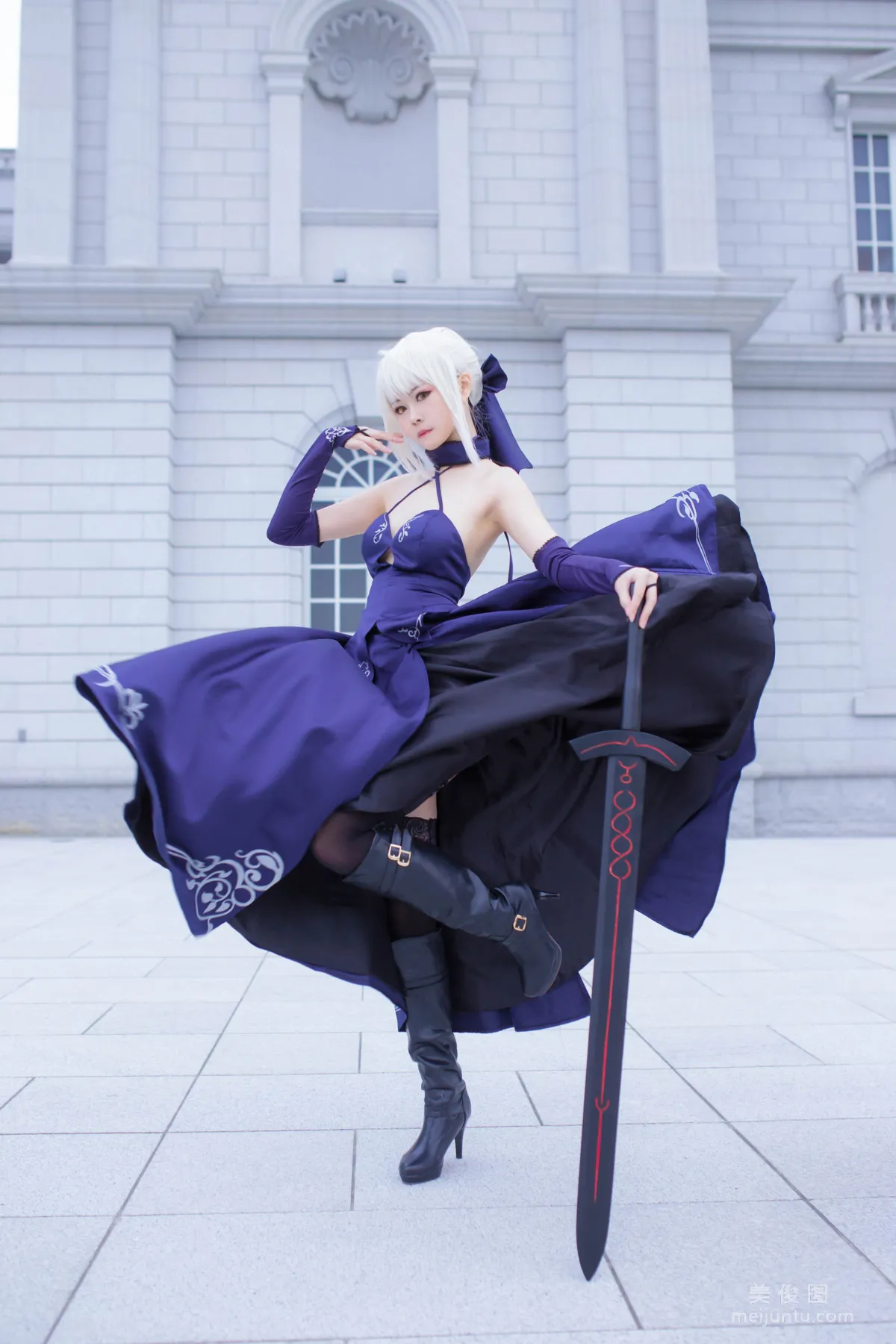 [Cosplay寫真] Coser萱-KaYa - 黑貞 黑呆毛 25