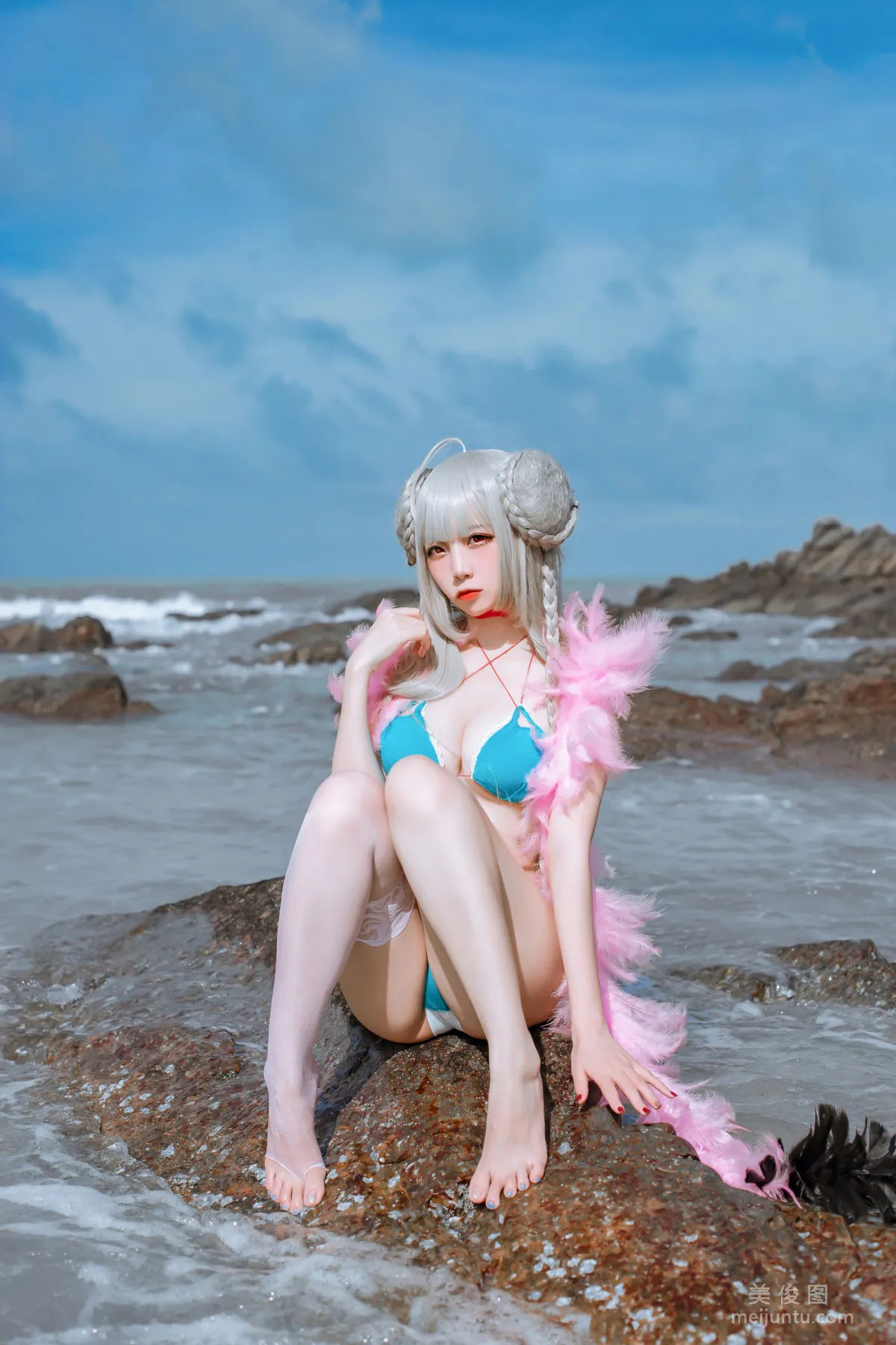 [Cosplay] 二佐Nisa - 碧蓝可畏泳装 写真集10