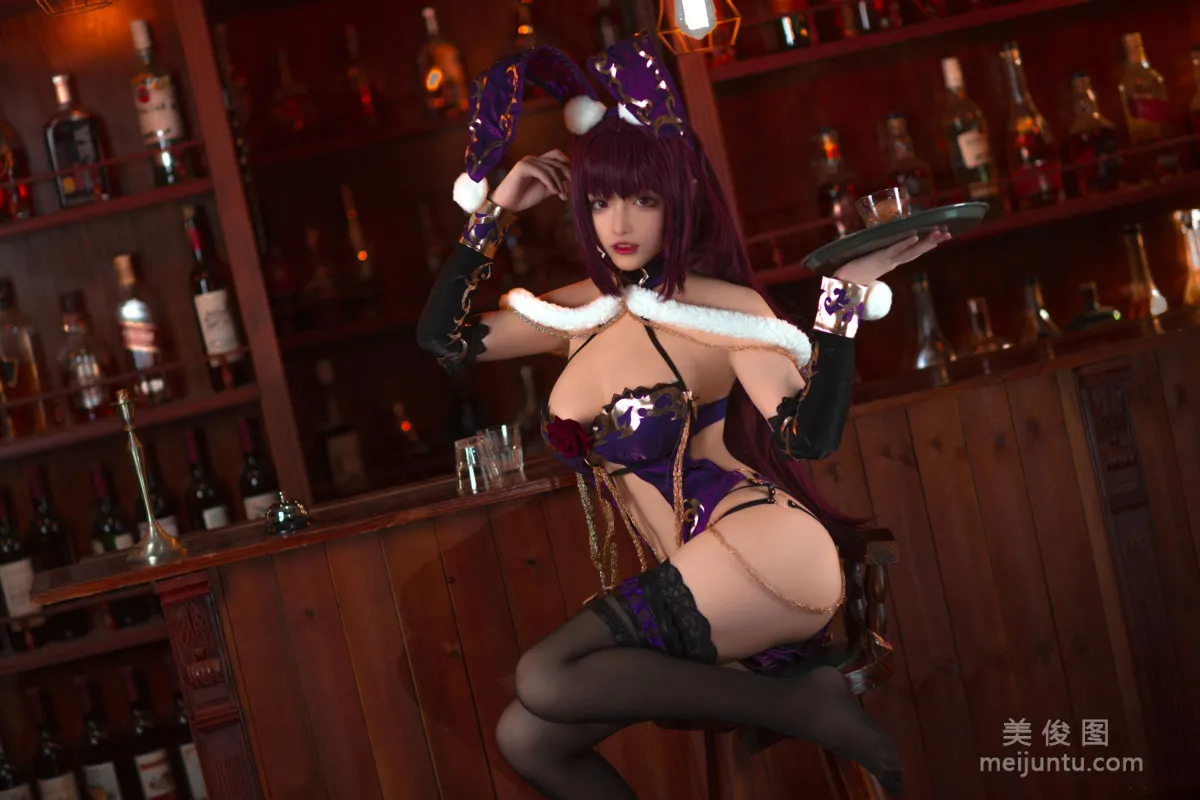 [Cosplay寫真] 起司塊wii - 斯卡哈兔女郎 20