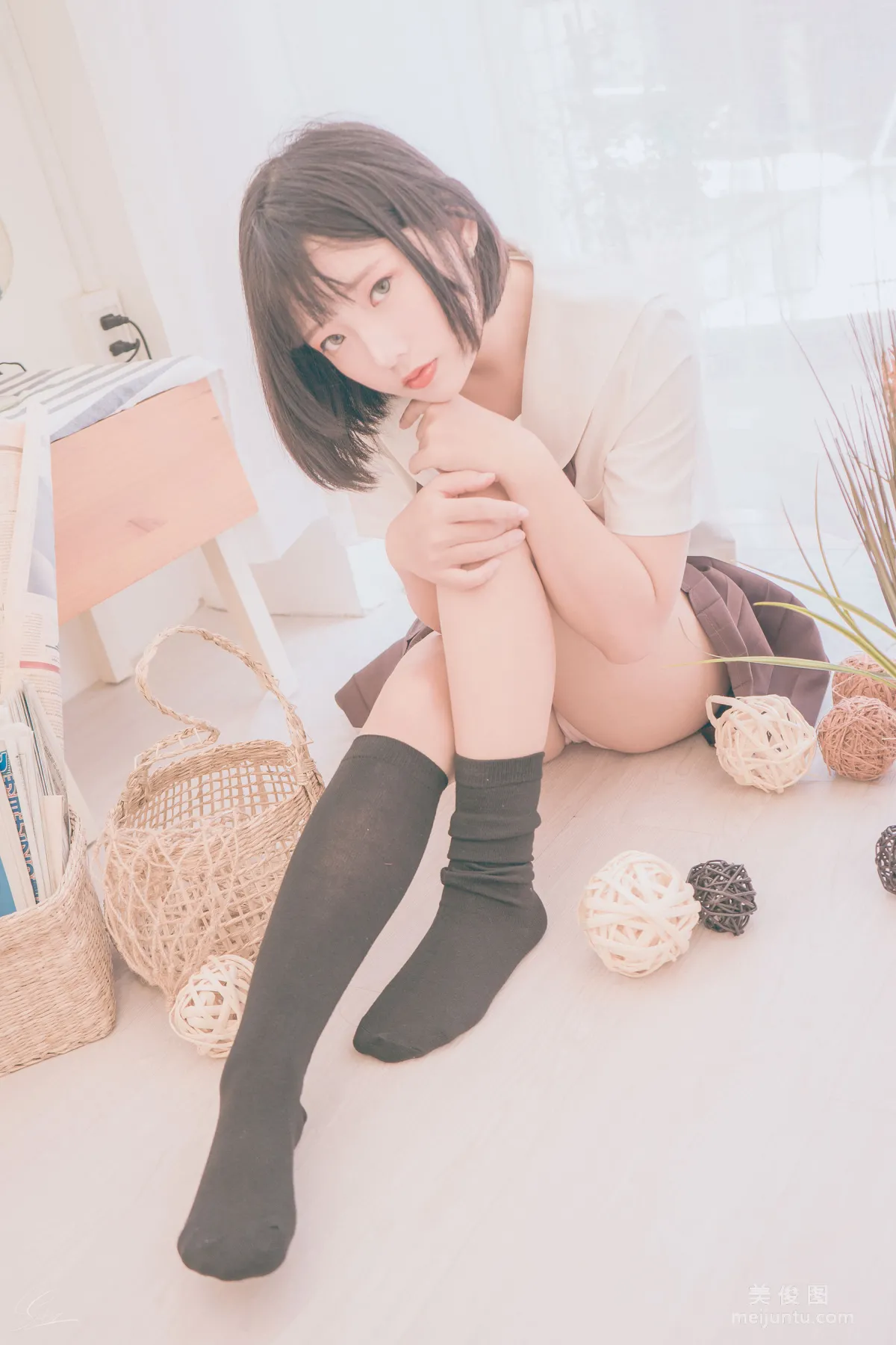 [Cosplay] Messie Huang - Birthday Seifuku 寫真集 8