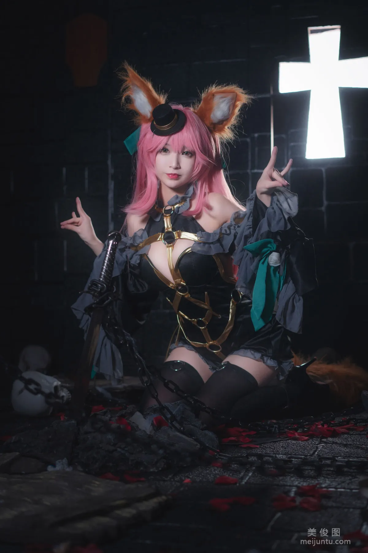 [Cosplay寫真] 鐵闆燒鬼舞w - 玉藻前 魔術 17