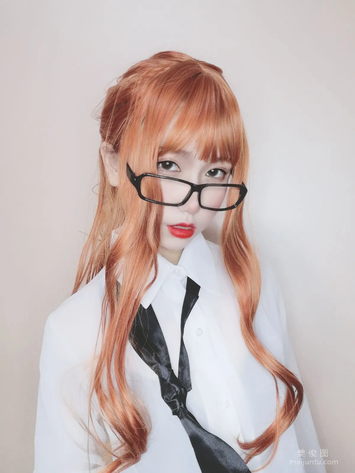 [Cosplay] 芋圓侑子SJ_ - 黑絲女教師 寫真集 6