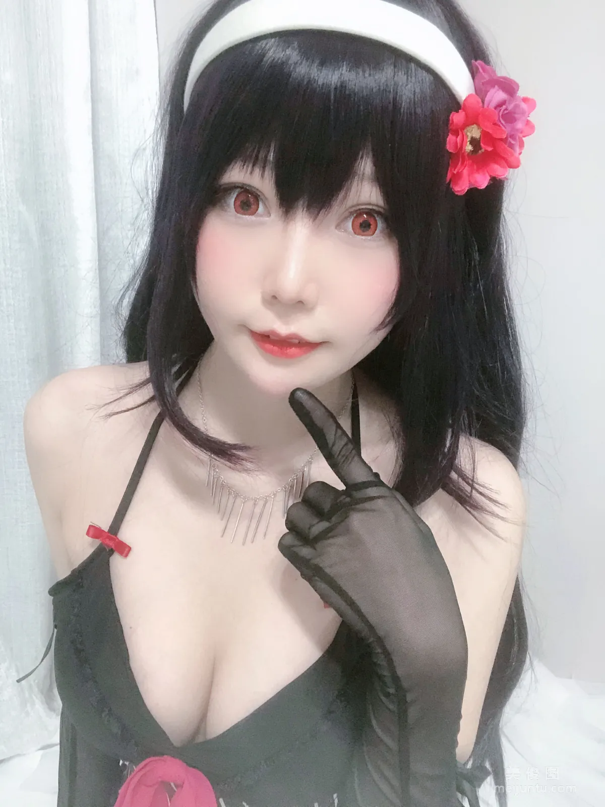 [Cosplay] 香草喵露露 - 詩羽學姐睡衣 33