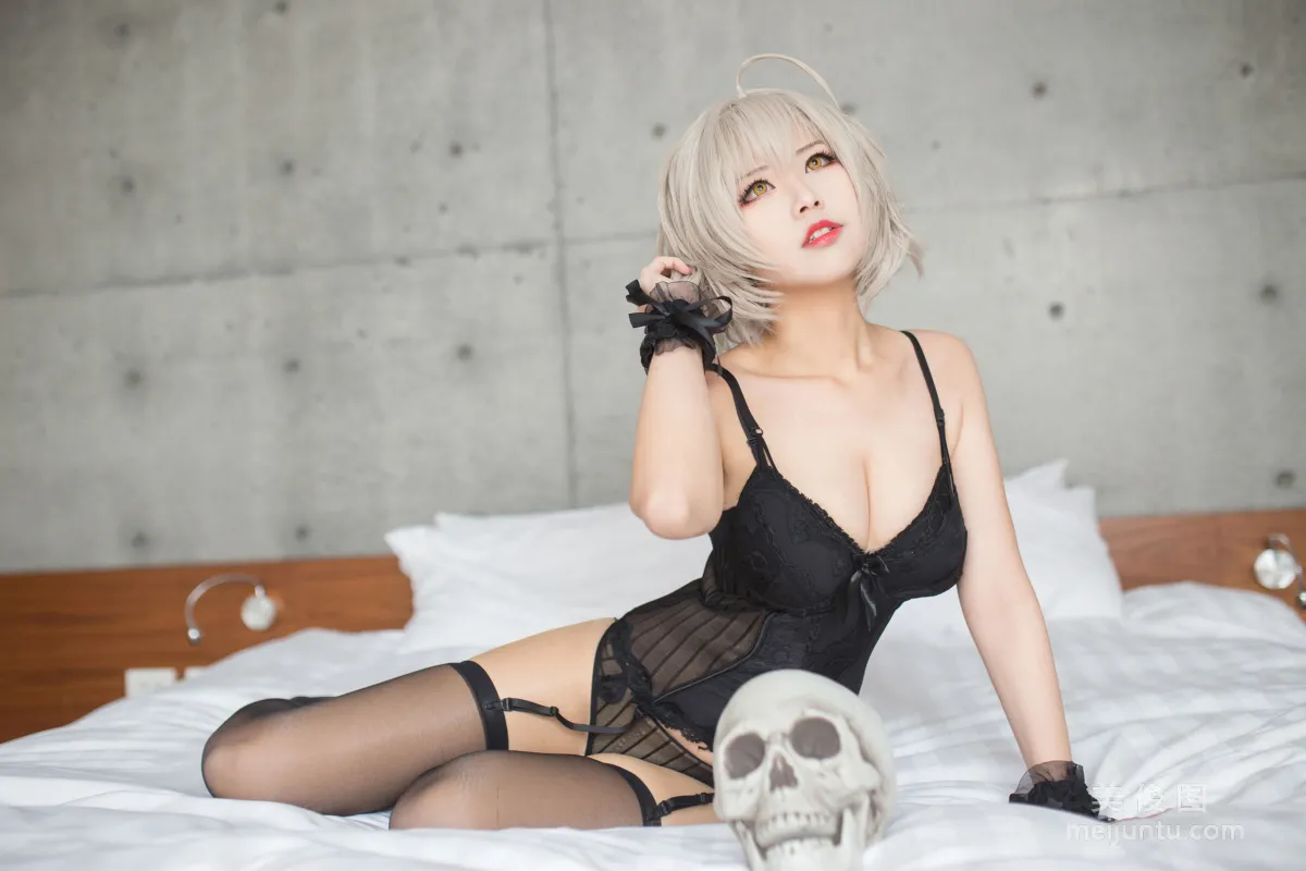 [Cosplay] 萱-KaYa - 黑貞 黑呆毛下着 46