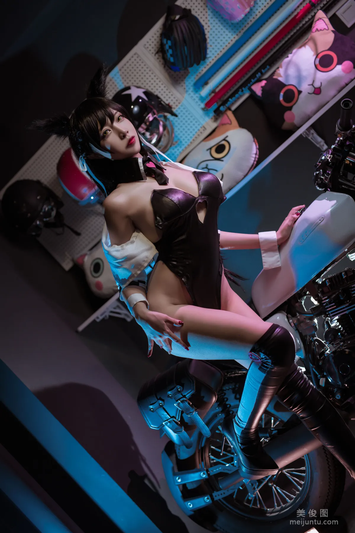 [Cosplay] 二佐Nisa - 犬之眷之碧藍愛宕 同人賽車 10