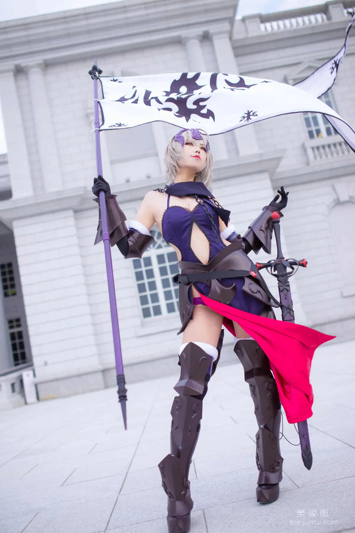 [Cosplay寫真] Coser萱-KaYa - 黑貞 黑呆毛 12