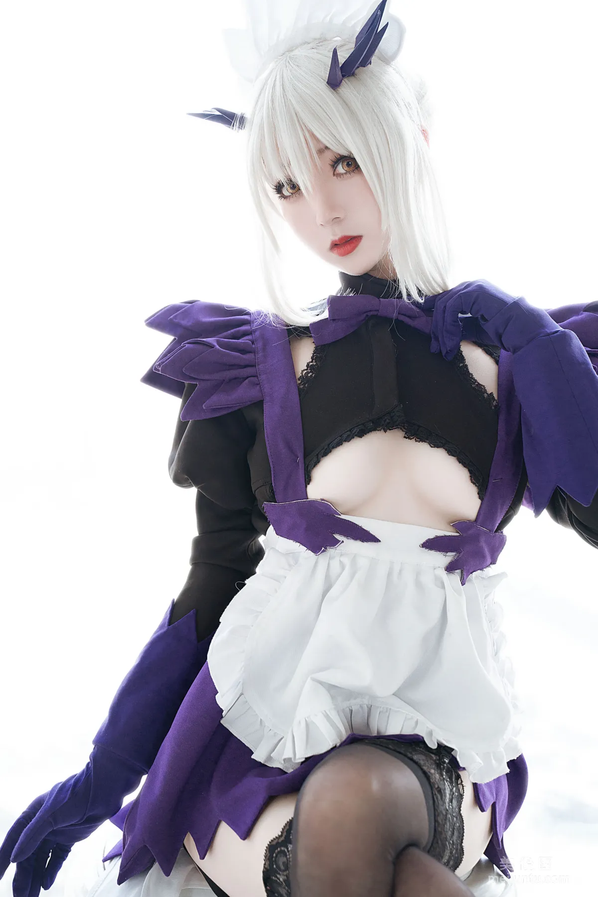 [Cosplay] 微博妹子無筝Ryou - 貞德女仆 寫真集 7