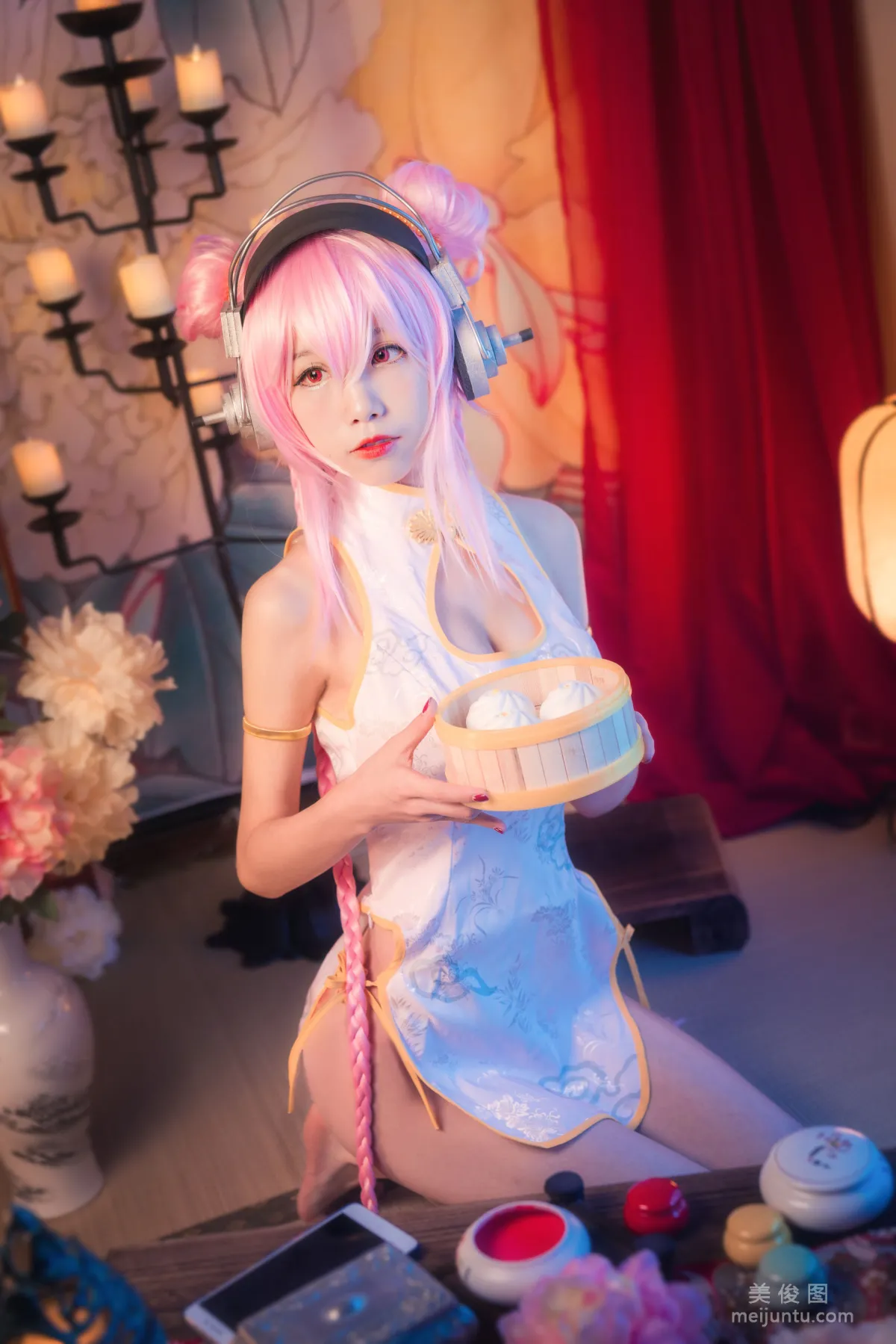 [Cosplay] 動漫博主水淼aqua - 索尼子 旗袍 寫真集 5