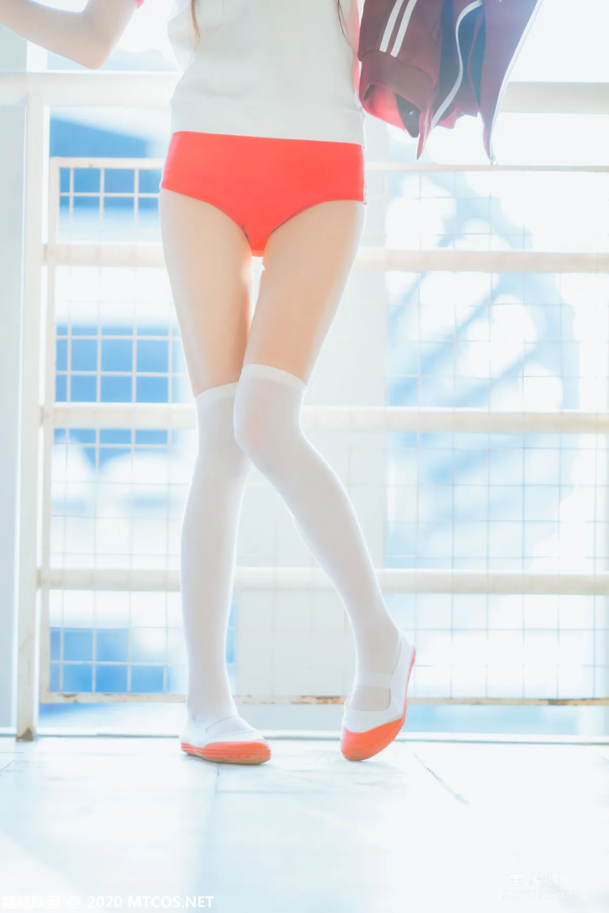 [喵糖映画] VOL.308 红色体操服 写真集34