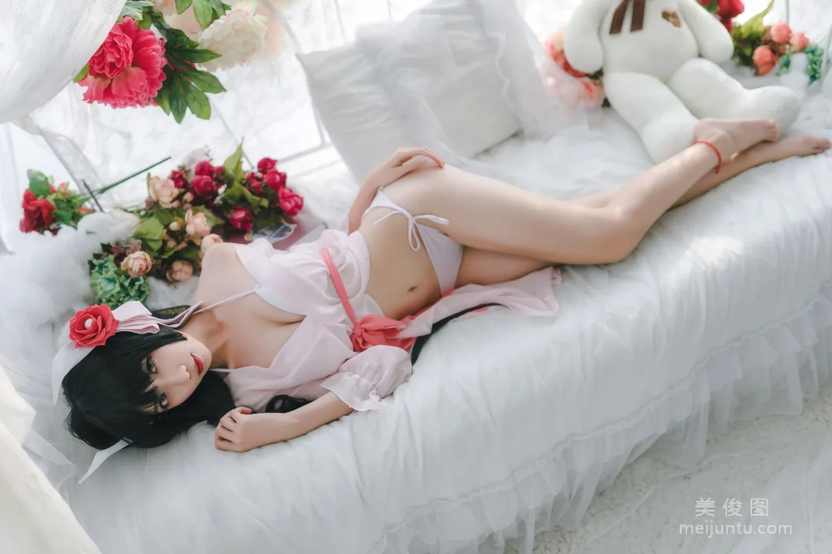 [Cosplay] 迷失人形QUQ - 鲟（比叡）月下巡遊 寫真集 18
