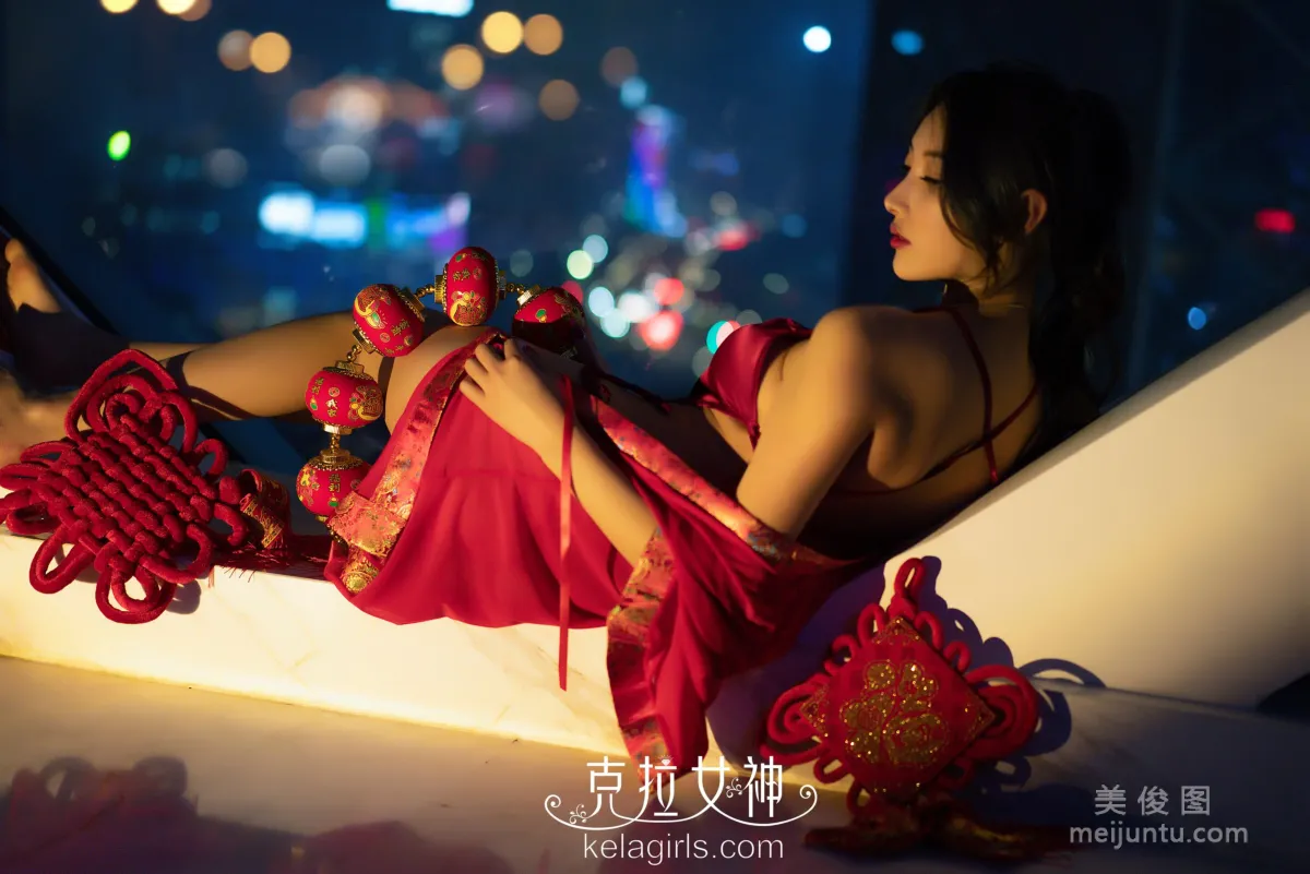 [克拉女神Kelagirls] 舒彤&amp;璇子 - 春宵一夜 寫真集 19
